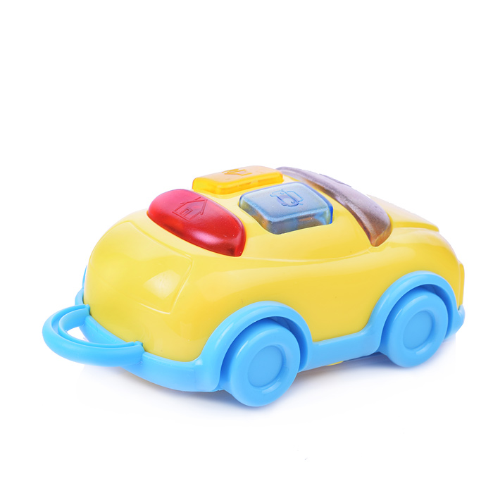 Брелок-машинка, музыка Шаинского (20 песен и звуков, на бат.) блистер