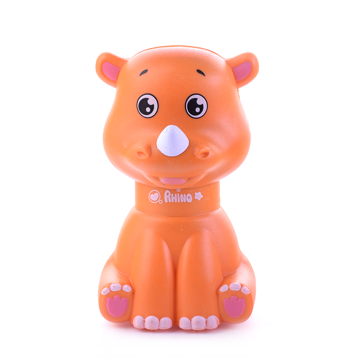 Заводная игрушка "Добрый носорог" 87-1 в ассортименте, в пакете