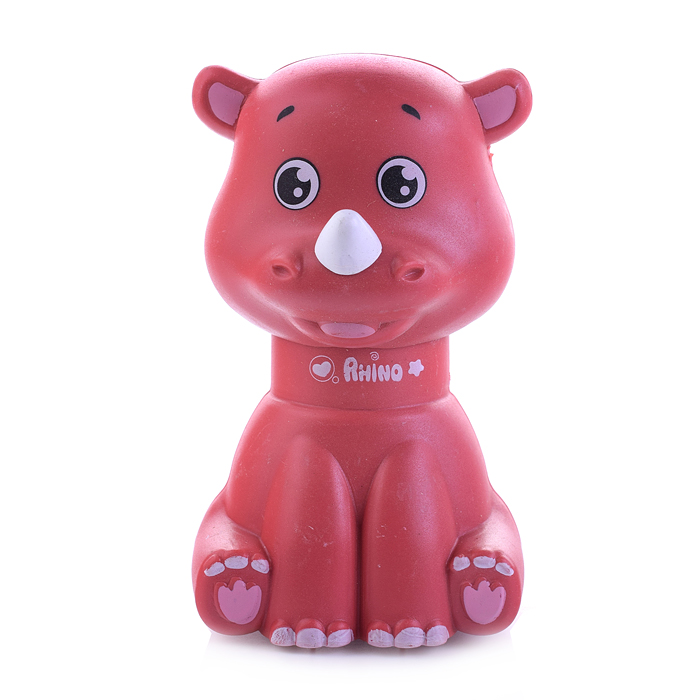 Заводная игрушка "Добрый носорог" 87-1 в ассортименте, в пакете