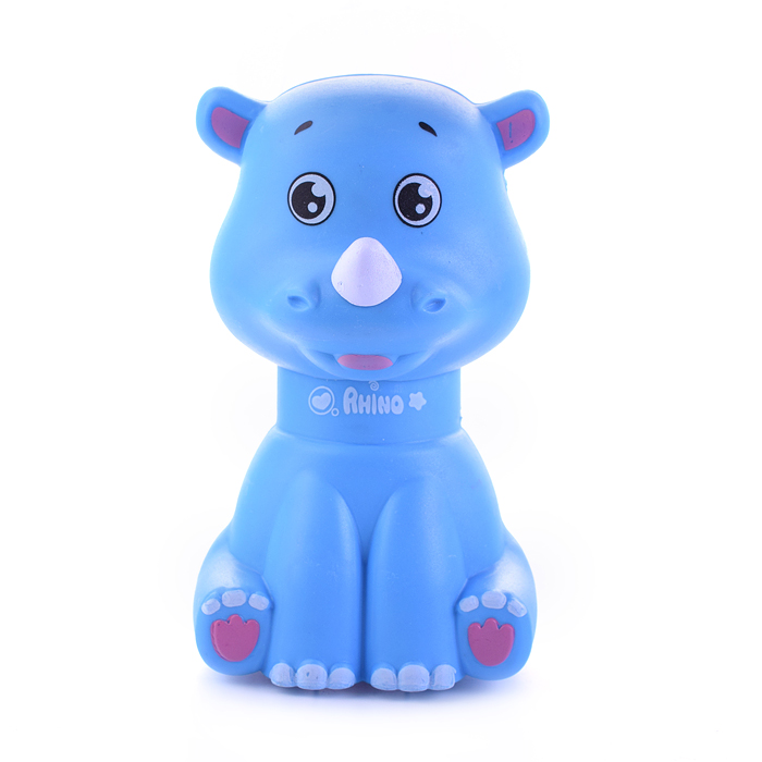 Заводная игрушка "Добрый носорог" 87-1 в ассортименте, в пакете