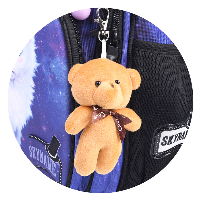 Рюкзак + брелок мишка