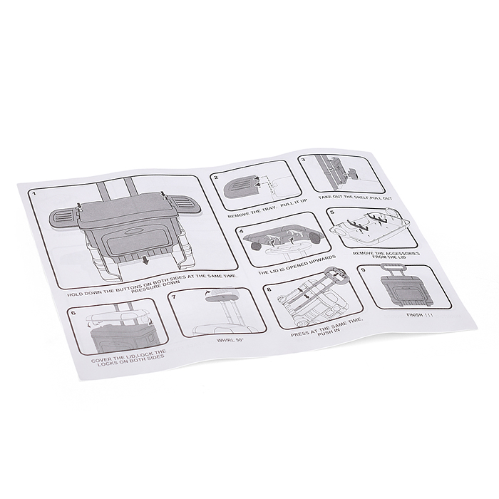 Набор инструментов 3602 в чемодане