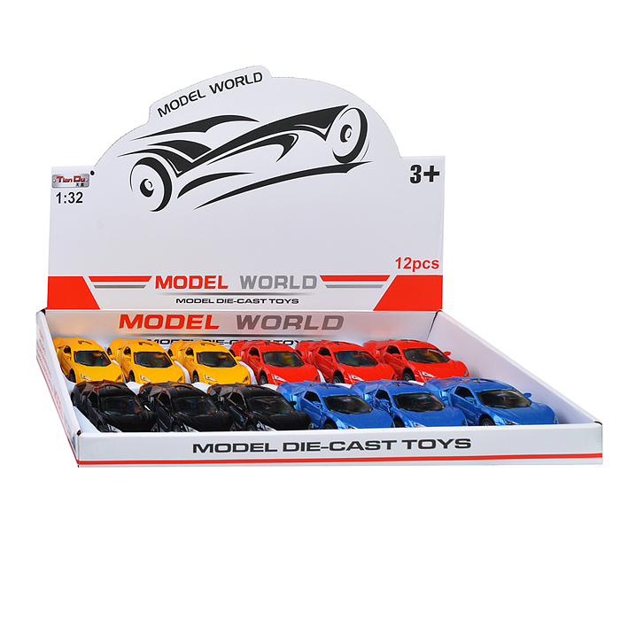 Машина F1104-2M "Гиперкар" метал., в дисплее