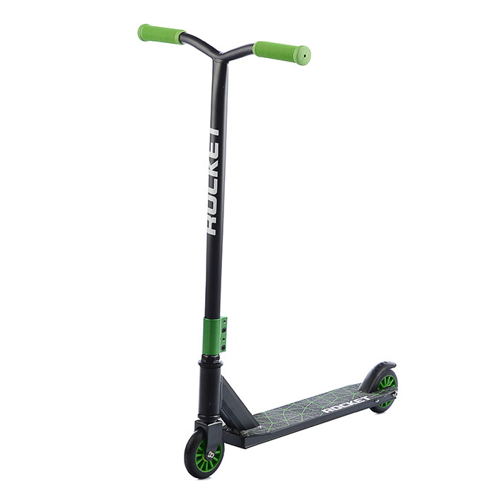 Фото к товару Самокат-снегокат трюковой R0005 в коробке (зелёный) Самокат-снегокат трюковой R0005 в коробке (зелёный)