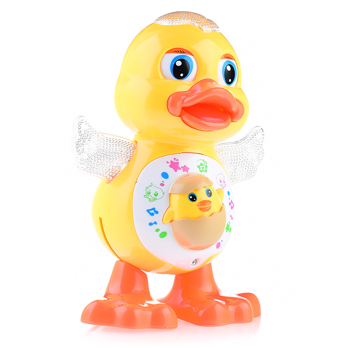 Фото к товару Утенок YJ-3004 "Танцор" на батарейках, в коробке Утенок YJ-3004 "Танцор" на батарейках, в коробке