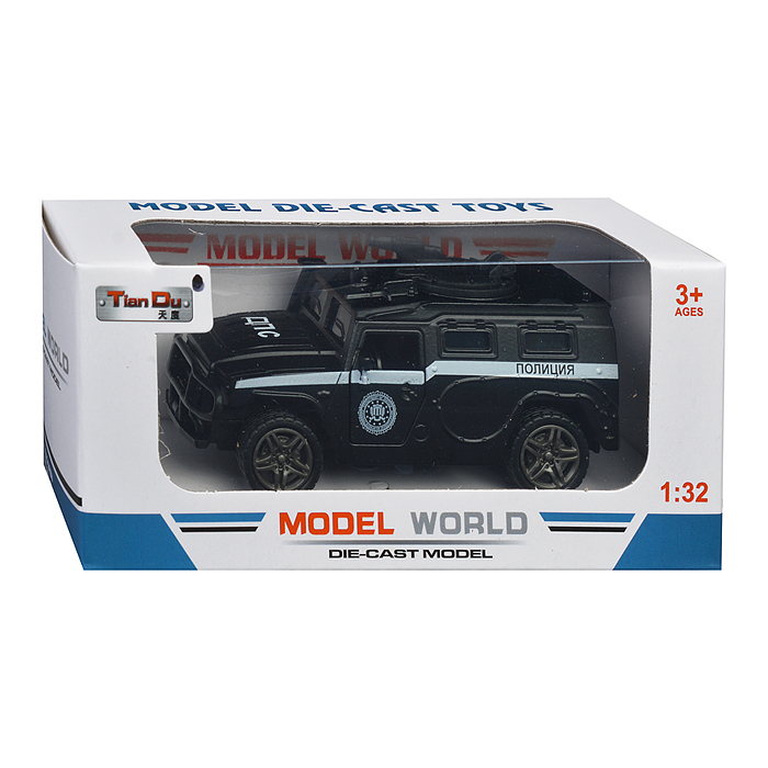 Машина F1131-3M "Спецподразделение" метал., в коробке