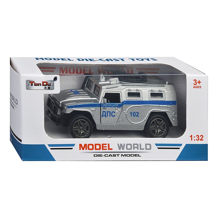 Машина F1131-3M "Спецподразделение" метал., в коробке