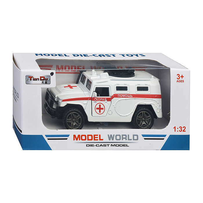 Машина F1131-3M "Спецподразделение" метал., в коробке