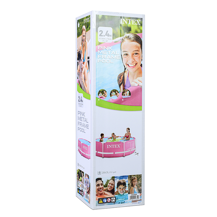 Бассейн каркасный Prism Frame, 244 х 76 см, от 6 лет, 28290NP INTEX