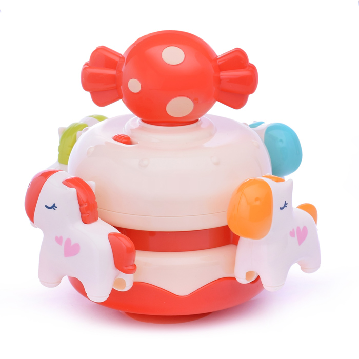 Фото к товару Развивающая игрушка HE8049 "Карусель" розовая, в коробке Развивающая игрушка HE8049 "Карусель" розовая, в коробке