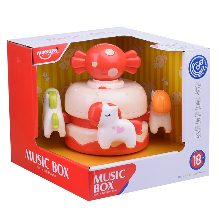 Фото к товару Развивающая игрушка HE8049 "Карусель" розовая, в коробке Развивающая игрушка HE8049 "Карусель" розовая, в коробке