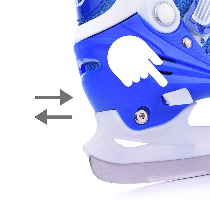 Набор детский 2в1 00-1368 (коньки + ролики) размер M