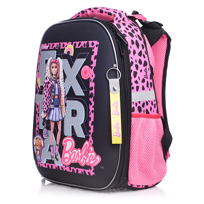 Рюкзак каркасный "Барби" формованный из полимеров, материал: нейлон, полиэстер, полноцветная 