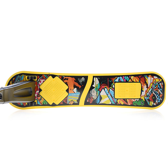 Фото к товару Снежный самокат "Шустрик" желтое основание Снежный самокат "Шустрик" желтое основание