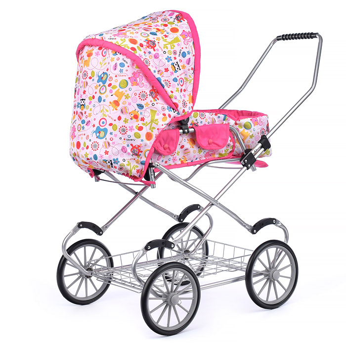 Коляска для кукол 9338 в коробке