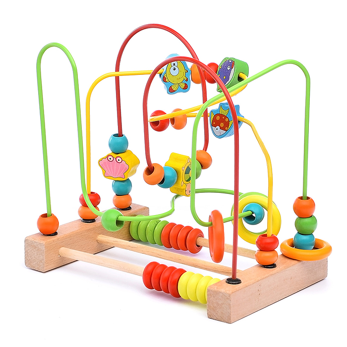 Игра Лабиринт D1236-2 "Морские жители", со счетами