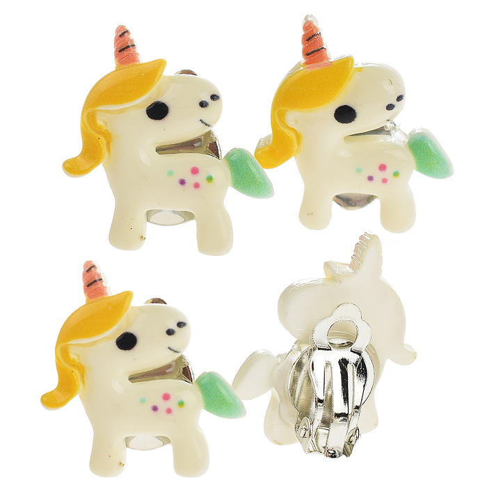 Фото к товару Набор украшений R3-3 "Единорожка" в пакете Набор украшений R3-3 "Единорожка" в пакете