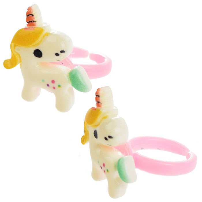 Фото к товару Набор украшений R3-3 "Единорожка" в пакете Набор украшений R3-3 "Единорожка" в пакете