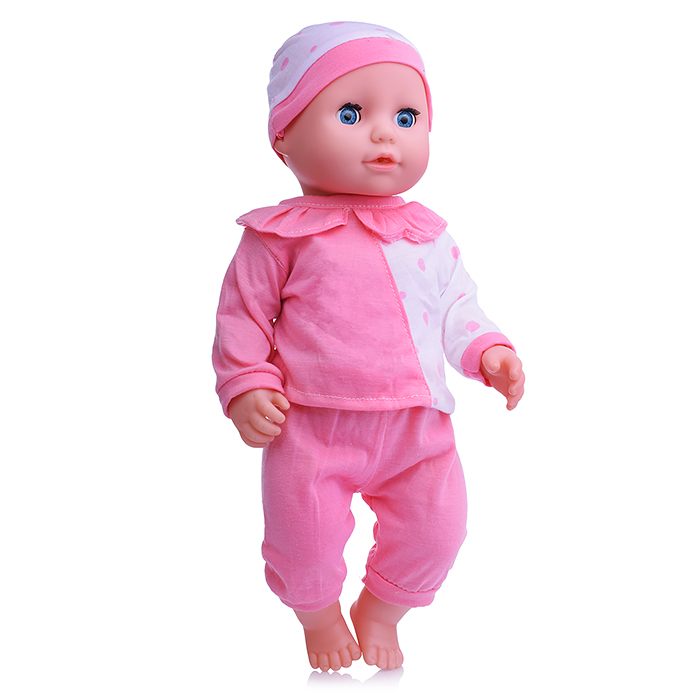 Пупс QH3009-1 с аксессуарами, в коробке