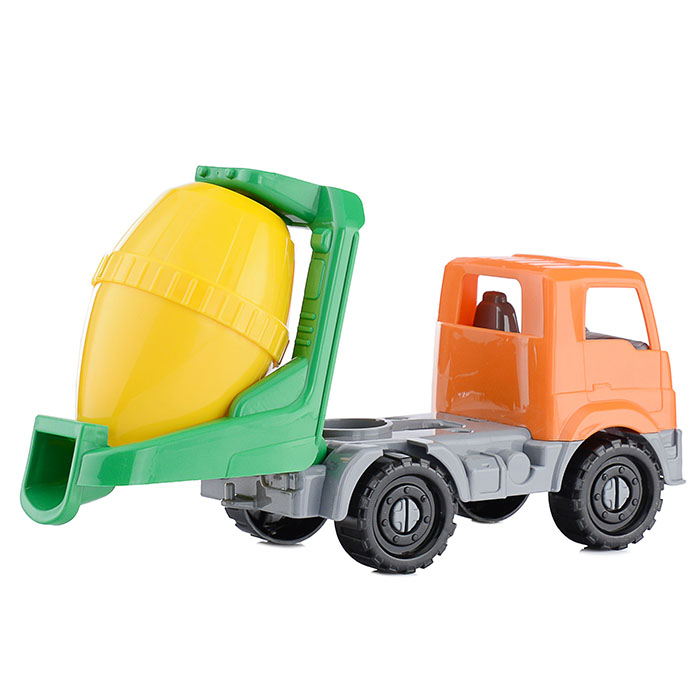 Машинка Бетоновоз "Илья" Строительный 22 см