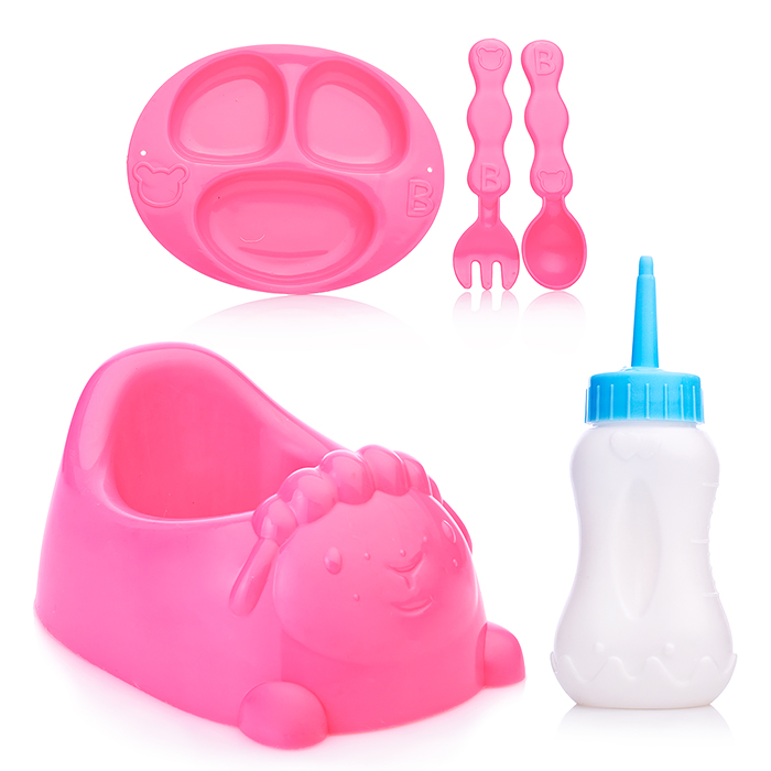 Пупс QH3005-22 с аксессуарами, в коробке