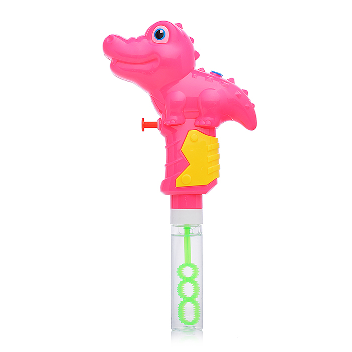 Фото к товару Мыльные пузыри 00-4067 "Крокодил" стреляет водой, 23 см. Мыльные пузыри 00-4067 "Крокодил" стреляет водой, 23 см.