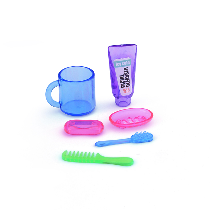 Набор мебели для кукол 818-354 "Туалетная комната-2" на батарейках, в коробке