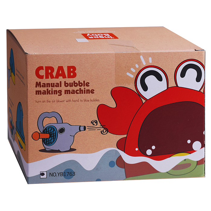 Игрушка YB1763 с мыльными пузырями (Пенообразователь), в коробке