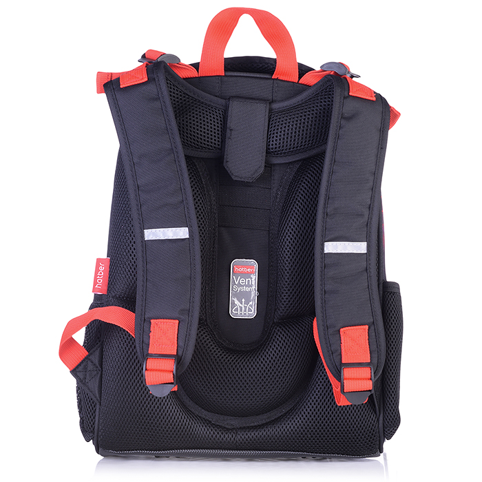 Рюкзак Ergonomic Classic "Supercar" 37х29х17 см EVA материал светоотраж. 2 отделени