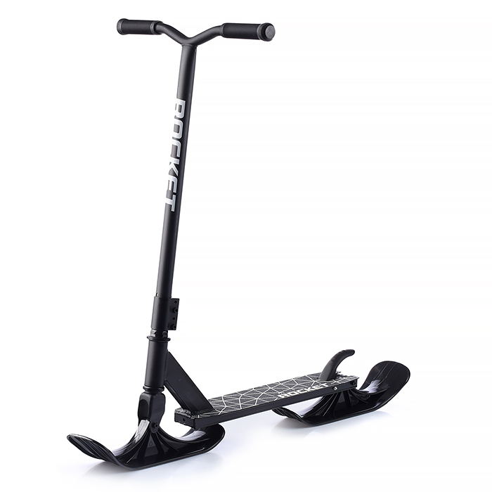 Фото к товару Самокат-снегокат трюковой R0005 в коробке (черный) Самокат-снегокат трюковой R0005 в коробке (черный)