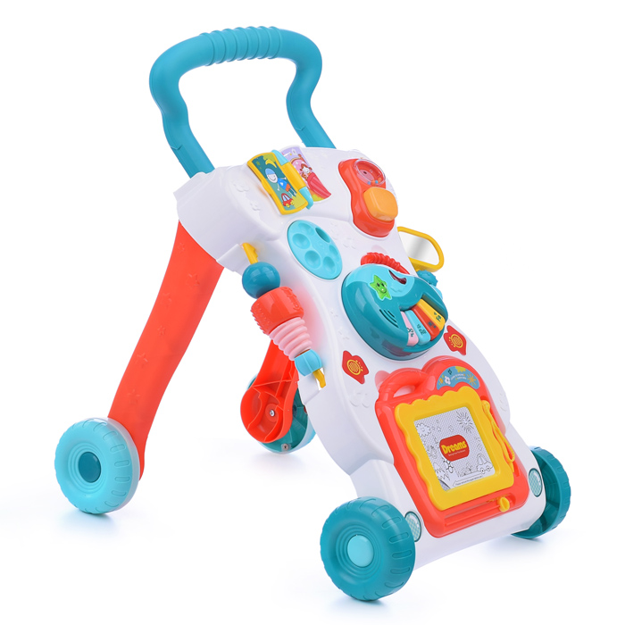 Ходунки-каталка Y0006 "Вместе весело шагать" в коробке