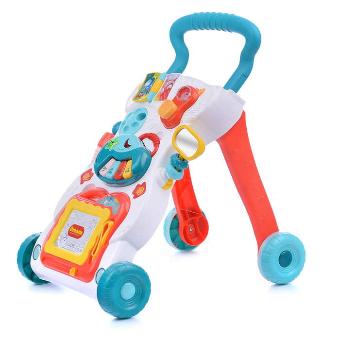 Ходунки-каталка Y0006 "Вместе весело шагать" в коробке