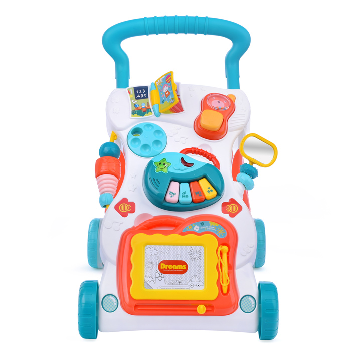 Ходунки-каталка Y0006 "Вместе весело шагать" в коробке