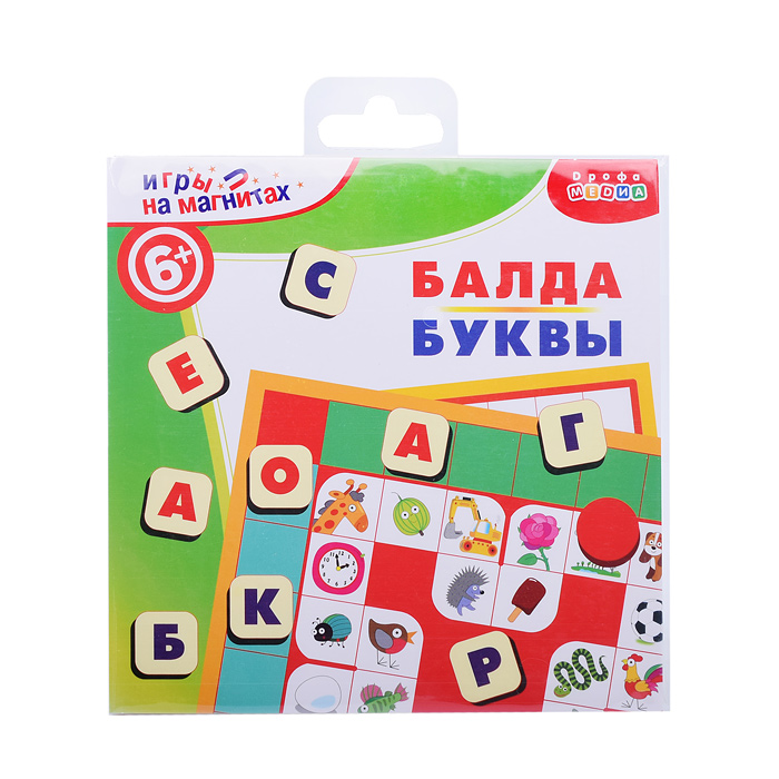 Игры на магнитах в дорогу. Балда. Буквы