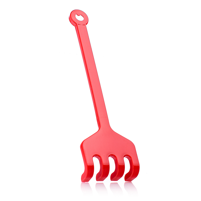 Песочный набор №106 (ведро 0,3 л, сито, совок, грабли, машинка "Бублик")