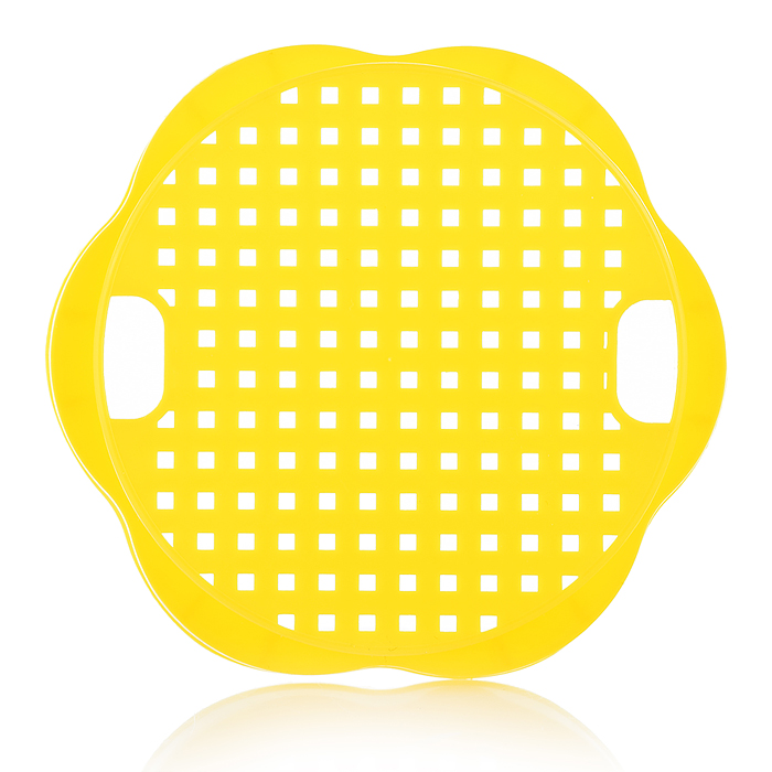 Песочный набор №106 (ведро 0,3 л, сито, совок, грабли, машинка "Бублик")