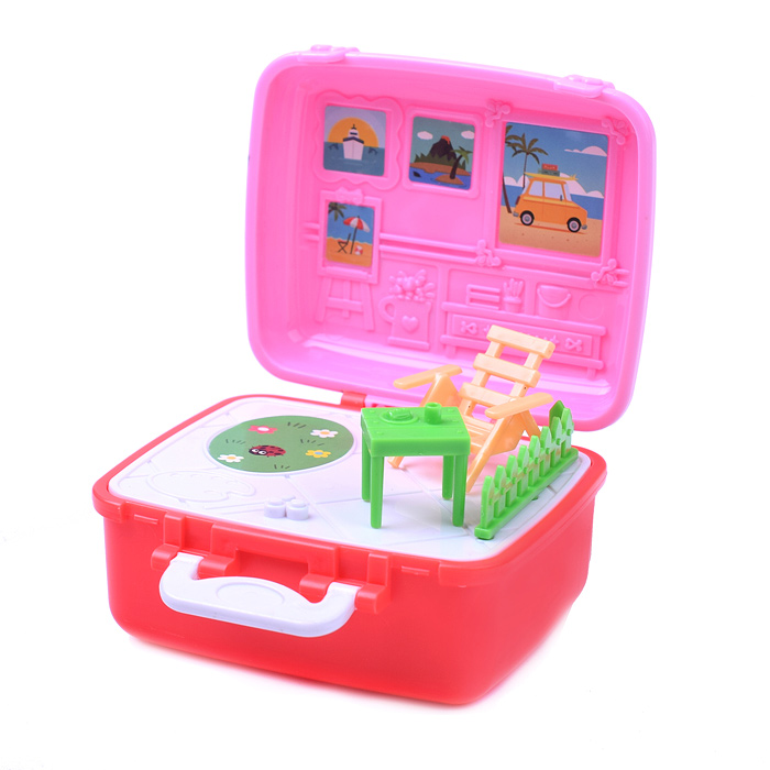 Мой маленький мир, "Милый дом" в чемоданчике 4 вида в асс., в кор.8,5*7*4см.