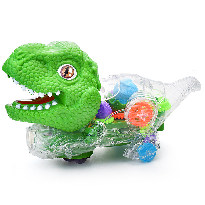 Фото к товару Динозавр QF07-1 "Тиранозавр" (свет, звук) в коробке Динозавр QF07-1 "Тиранозавр" (свет, звук) в коробке