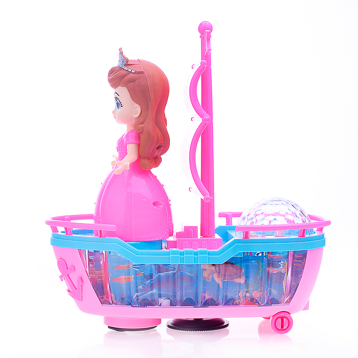 Лодка M8018-16 на батарейках, в  коробке