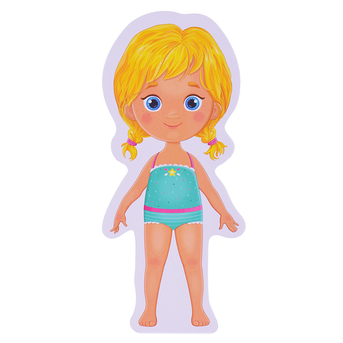 Магнитная игра-одевашка "Времена года"