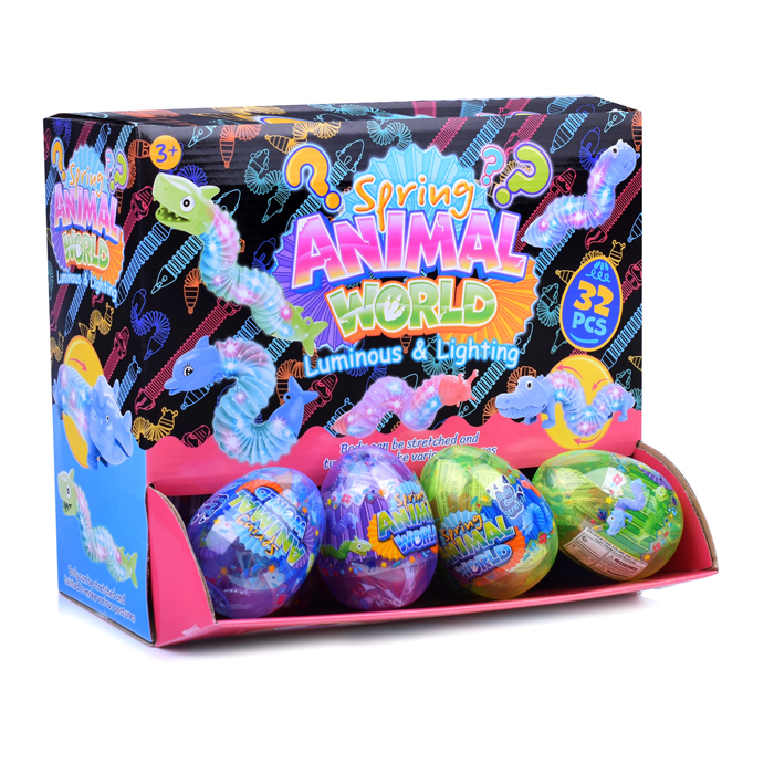 Игрушка-антистресс SS-1125 "Светящиеся подводные жители" в коробке