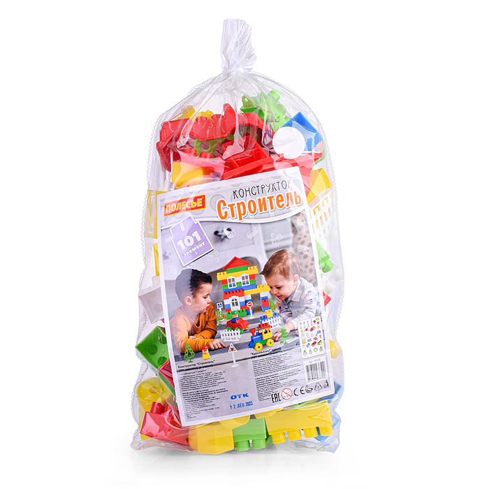 Конструктор "Строитель" (101)