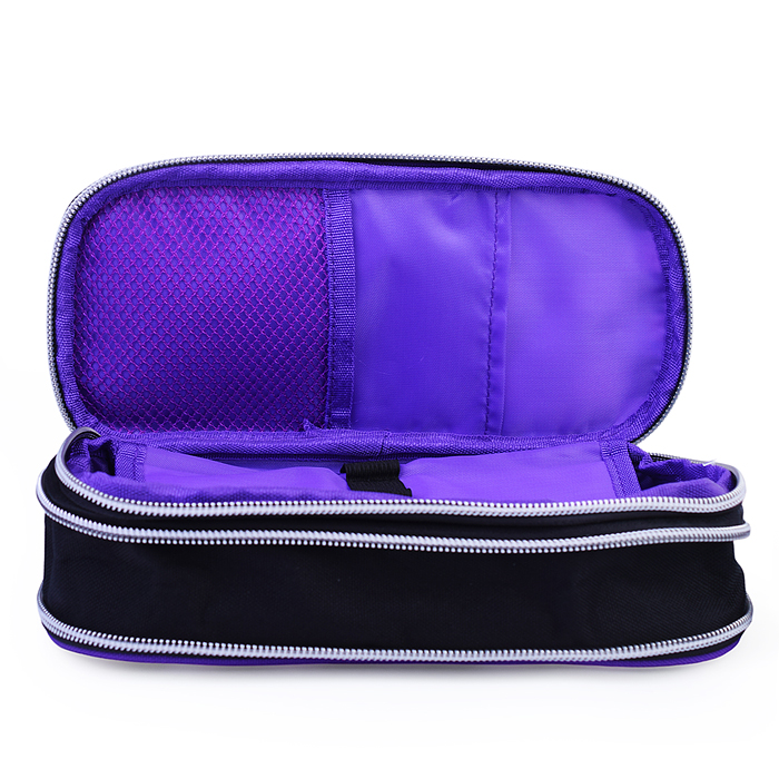 Пенал "Contemporary Mind" 21x8x3(7) см, овальный с возможностью расширения для 90 предметов