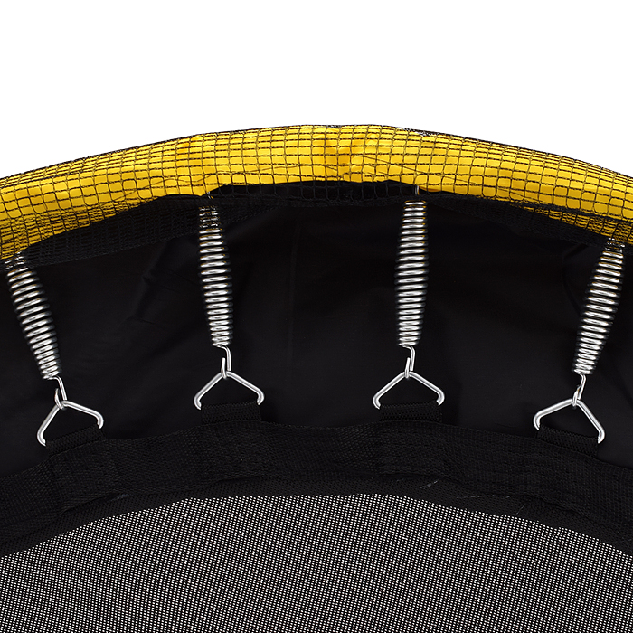 Батут ROCKET, d=140, внешняя сетка высотой 74 см., общая высота 110 см. жёлтый