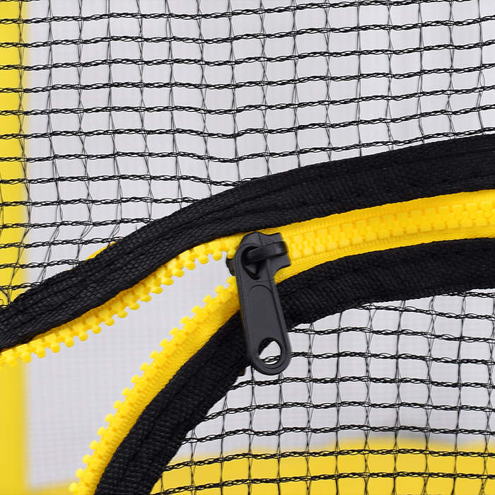 Батут ROCKET, d=140, внешняя сетка высотой 74 см., общая высота 110 см. жёлтый