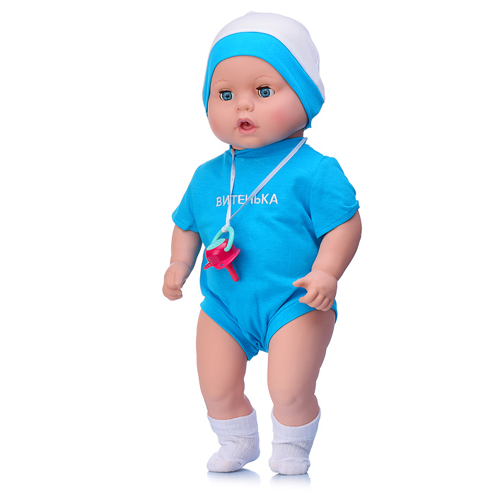 Кукла Витенька 11 с пустышкой озвуч. 