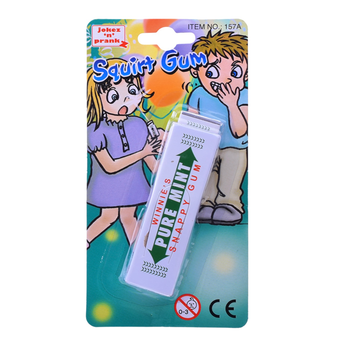 Игра-розыгрыш 11-0007 "Брызгающая жвачка"