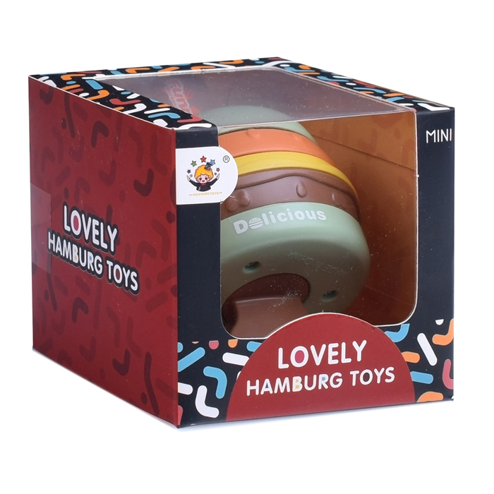 Фото к товару Погремушка HC-303 "Сэндвич" в коробке Погремушка HC-303 "Сэндвич" в коробке