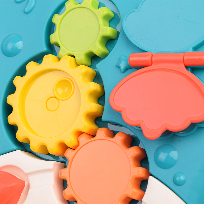 Игровой центр-Каталка HE0828 "Вместе весело" голубой, на батарейках, в коробке