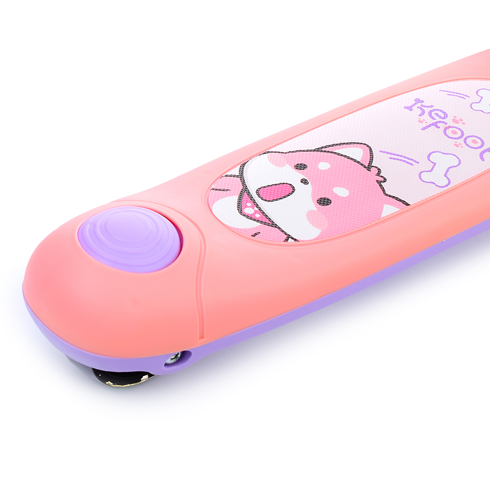 Самокат U038230Y 3-х кол., розовый, PU, ABEC 7, в коробке